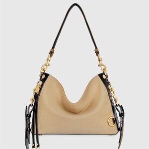 Chic Tan and Black Women's Bag